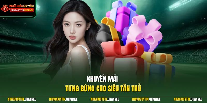 Khuyến mãi tưng bừng cho siêu tân thủ
