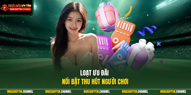 Loạt ưu đãi nổi bật thu hút người chơi